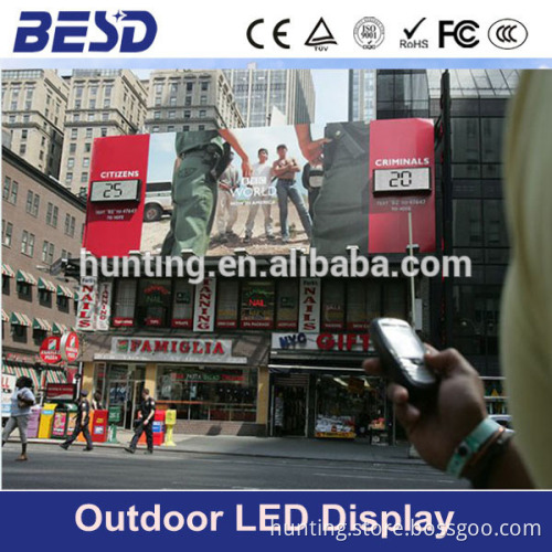 Hot selling best 2016 advertising LED display for rental abinet